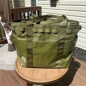 Baboon to the Moon Crocodile Green Tote Bag